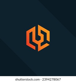 Diseño vectorial del logotipo de la letra b con concepto creativo y sencillo