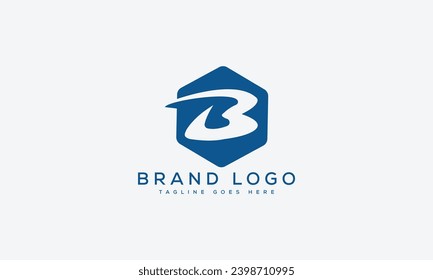 diseño de la plantilla vectorial del logotipo de letra B para la marca.