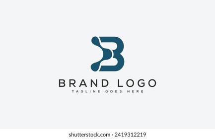 letter B logo design vector template design for brand.