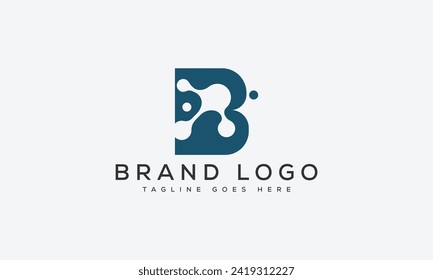 diseño de la plantilla vectorial del logotipo de letra B para la marca.