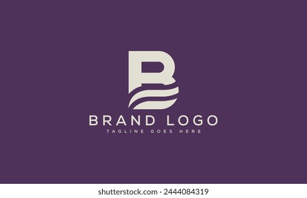 letter B logo design vector template design for brand