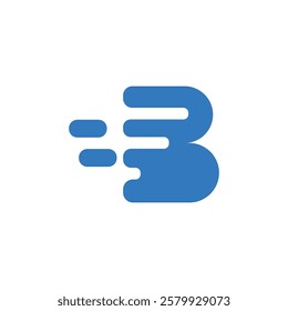 Letter B logo design vector