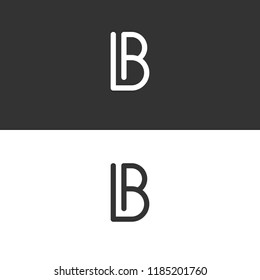 Letter B logo designed in Vector Format.