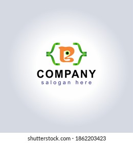 Letter B logo design.Vector logo template. Logo collection for your business.  Simple and clean flat design logo. Signs and symbols can be used for website,  mobile apps