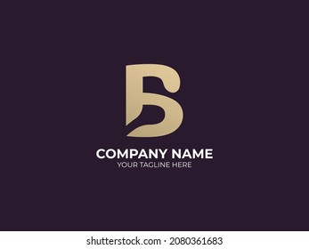 Letter b logo. EPS 10 Vector