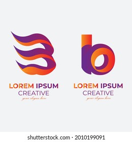 Letter B logo high res images vector design