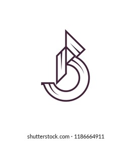 Letter B logo icon
