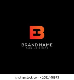 Letter B logo icon design template elements