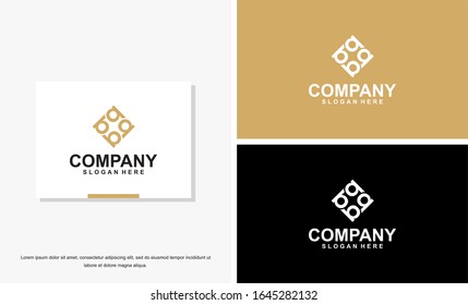Letter B logo icon design template elements - vector sign.