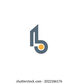 Letter B logo icon design concept illustrtation