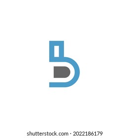 Icono de diseño de logotipo de letra B
