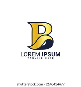 Letter B logo icon design template elements - Illustration. Letter B logo icon design - vector sign. Business card templates.