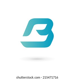 Letter B Logo Icon Design Template Elements. Vector Color Sign.