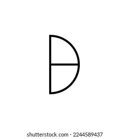 Letter B logo icon design template elements