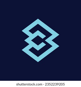 Letter B logo icon design template elements - Illustration. Letter B logo icon design