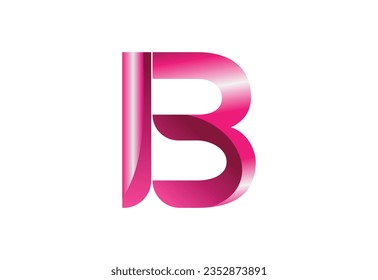 Letter B logo icon design template elements