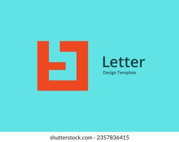 Letter B logo icon design template elements