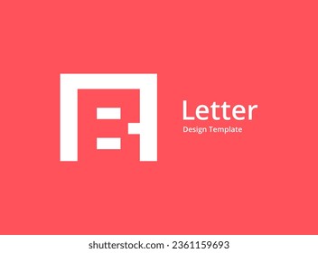 Letter B logo icon design template elements