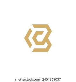 Letter B logo icon design template elements	