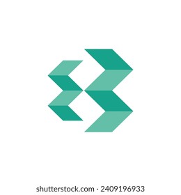 Letter B logo icon design template