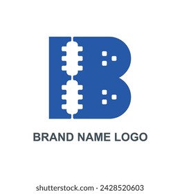 Letter B logo icon design template elements - Illustration