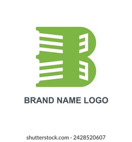 Letter B logo icon design template elements - Illustration