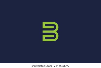 Buchstabe B Logo Symbol Design Vektorgrafik Design Vorlage Inspiration