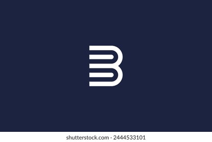 letter b logo icon design vector design template inspiration