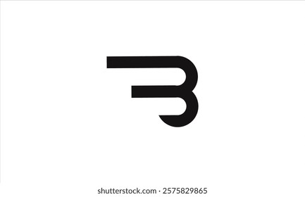 Letter B Logo Icon Design Template. Technology Abstract Connection Pyramid Triangle Vector Logotype.