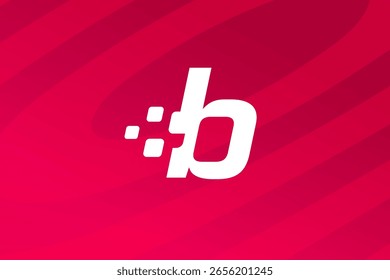 Elementos de Plantilla de diseño de icono de logotipo de letra B
