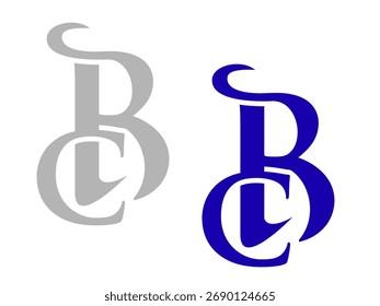 Letter B logo icon design template elements 2025.