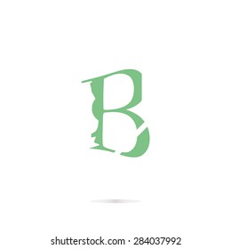 Letter b logo icon design template elements, vector