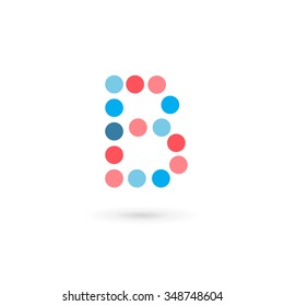 Letter B logo icon design template elements