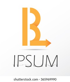 Letter B logo icon design template elements, logo design