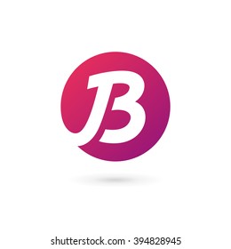 Letter B logo icon design template elements
