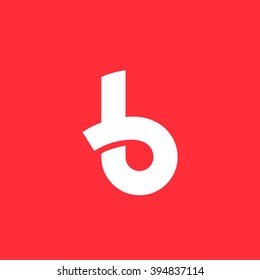 Letter B logo icon design template elements
