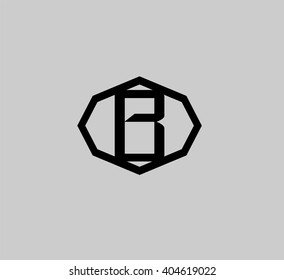 Letter b logo icon design template elements
