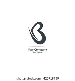 Letter B Logo Icon Design Template Elements