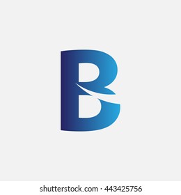 Letter B logo icon design template elements










