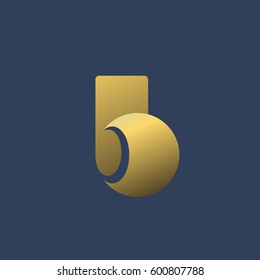 Letter B logo icon design template elements 
