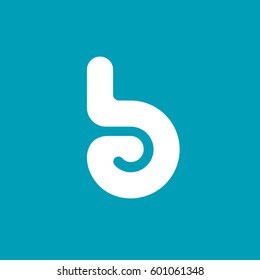 Letter B logo icon design template elements