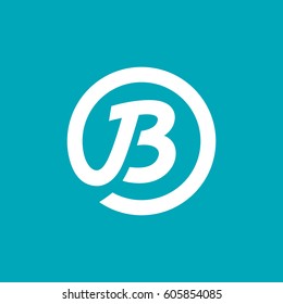 Letter B logo icon design template elements 
