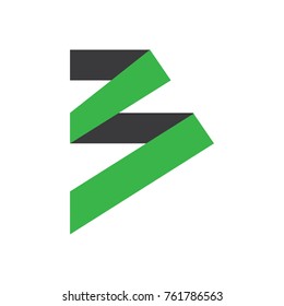 letter b logo icon design template elements