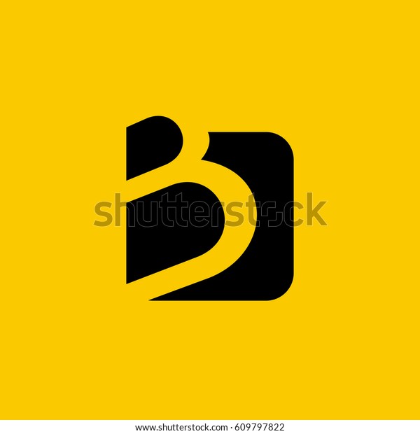Letter B Logo Icon Design Template Stock Vector (Royalty Free) 609797822