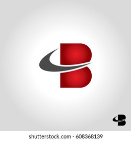 letter b logo, icon and symbol vector illustration