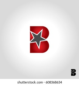 letter b logo, icon and symbol vector illustration