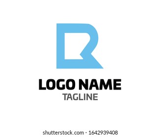 Letter B logo icon template 
