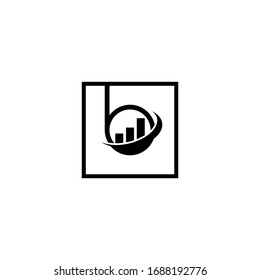 plantilla de icono de logotipo de letra B
