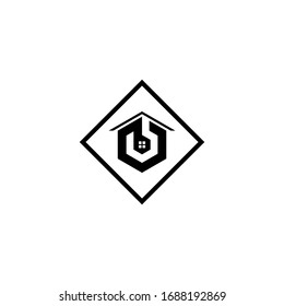 letter B logo icon template
