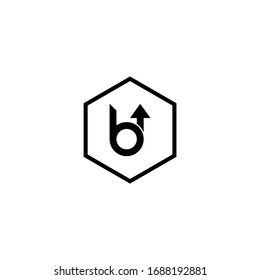 letter B logo icon template
